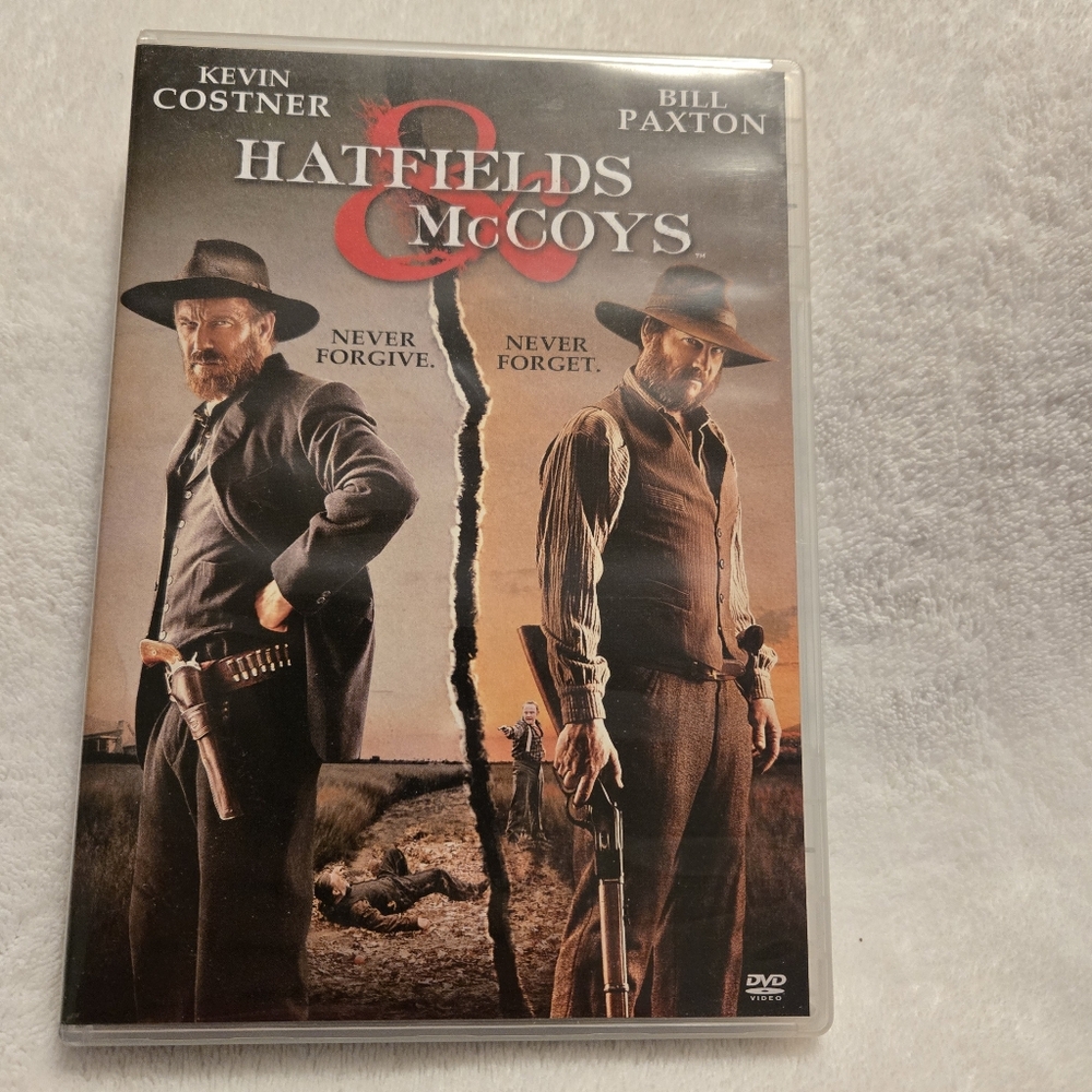 Hatfield & McCoys DVDs 2 Disc‎ Set Parts 1, 2, 3 & Special Effects Kevin Costner